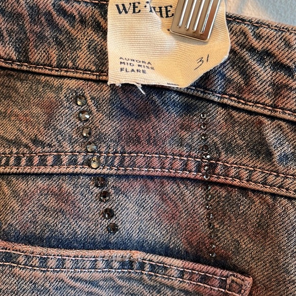 Free People Aurora Mid-Rise Straight Leg Jeans Size 31 NWT - Picture 13 of 17